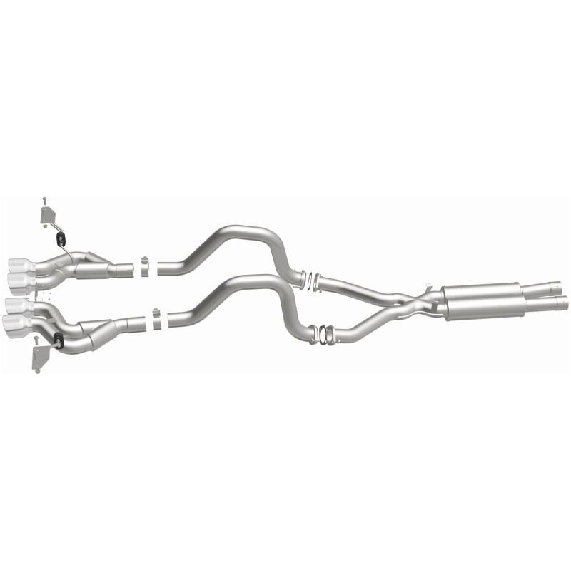 Magnaflow 00-04 Chev Corvette V8 5.7L Comp Series Quad Ctr Rr Exit SS Cat-Back Perf Exhaust - 15281