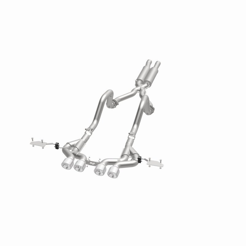 Magnaflow 00-04 Chev Corvette V8 5.7L Comp Series Quad Ctr Rr Exit SS Cat-Back Perf Exhaust - 15281