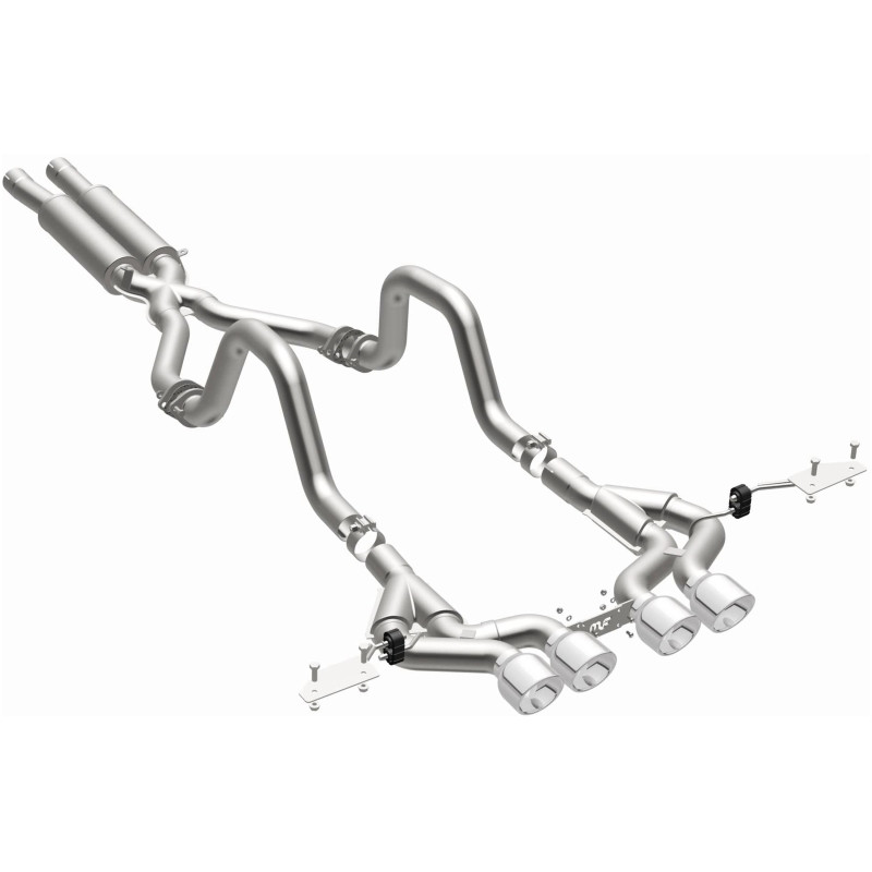 Magnaflow 00-04 Chev Corvette V8 5.7L Comp Series Quad Ctr Rr Exit SS Cat-Back Perf Exhaust - 15281