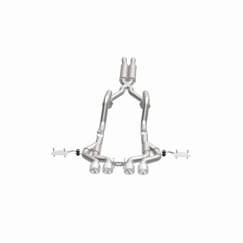 Magnaflow 00-04 Chev Corvette V8 5.7L Comp Series Quad Ctr Rr Exit SS Cat-Back Perf Exhaust - 15281
