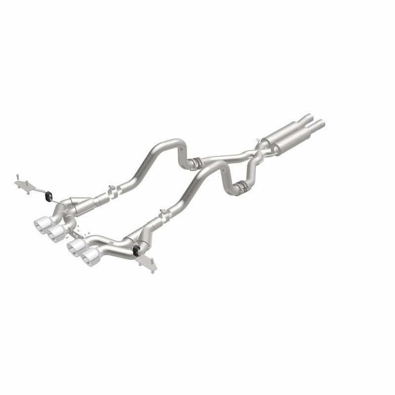 Magnaflow 00-04 Chev Corvette V8 5.7L Comp Series Quad Ctr Rr Exit SS Cat-Back Perf Exhaust - 15281