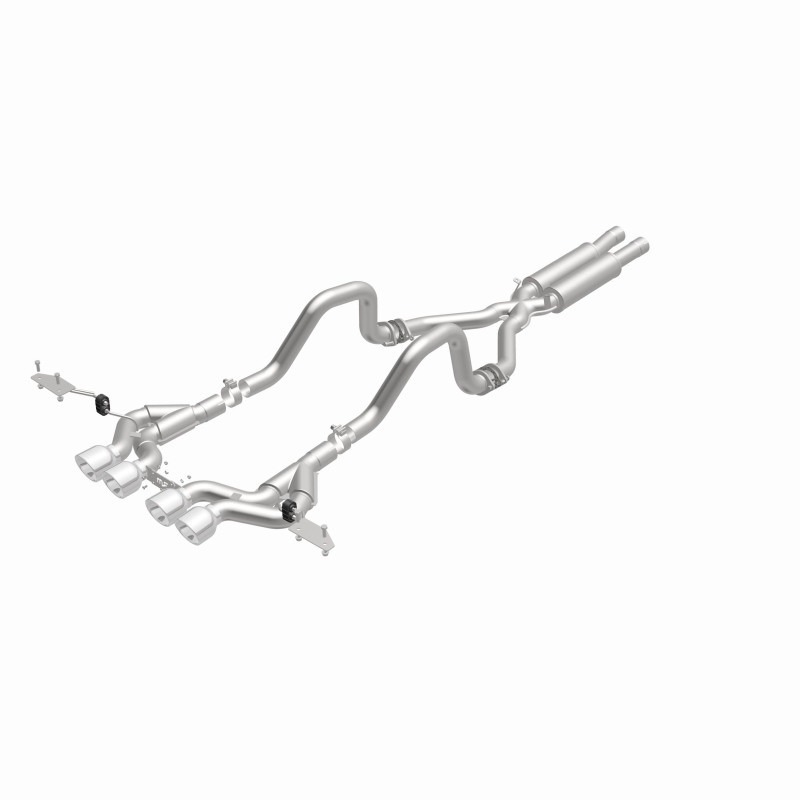 Magnaflow 00-04 Chev Corvette V8 5.7L Comp Series Quad Ctr Rr Exit SS Cat-Back Perf Exhaust - 15281