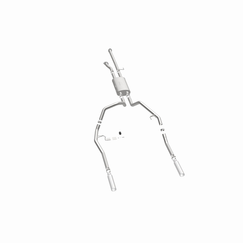 MagnaFlow 14 Toyota Tundra V8 4.6L/5.7L Stainless Cat Back Exhaust Dual Split Rear Exit - 15305