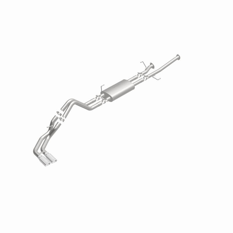 MagnaFlow 14 Toyota Tundra V8 4.6L/5.7L Stainless C/b Exhaust Dual same side pass. rear tire - 15306