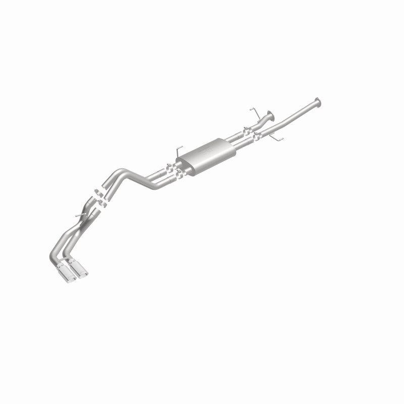 MagnaFlow 14 Toyota Tundra V8 4.6L/5.7L Stainless C/b Exhaust Dual same side pass. rear tire - 15306