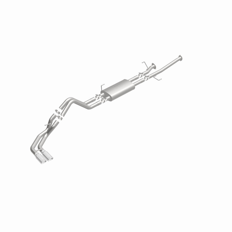 MagnaFlow 14 Toyota Tundra V8 4.6L/5.7L Stainless C/b Exhaust Dual same side pass. rear tire - 15306