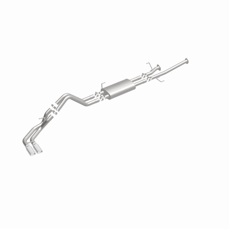 MagnaFlow 14 Toyota Tundra V8 4.6L/5.7L Stainless C/b Exhaust Dual same side pass. rear tire - 15306