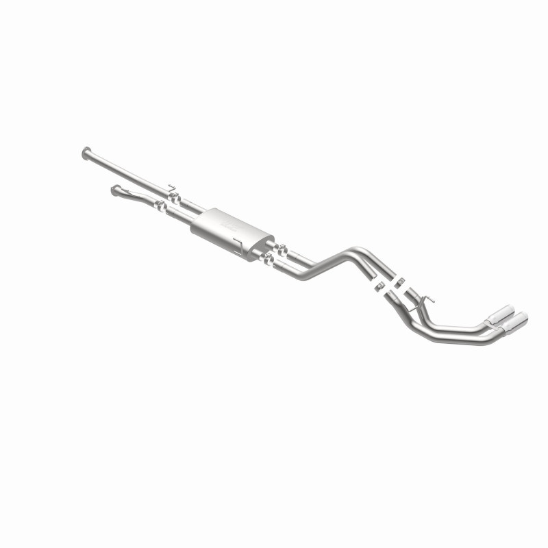 MagnaFlow 14 Toyota Tundra V8 4.6L/5.7L Stainless C/b Exhaust Dual same side pass. rear tire - 15306