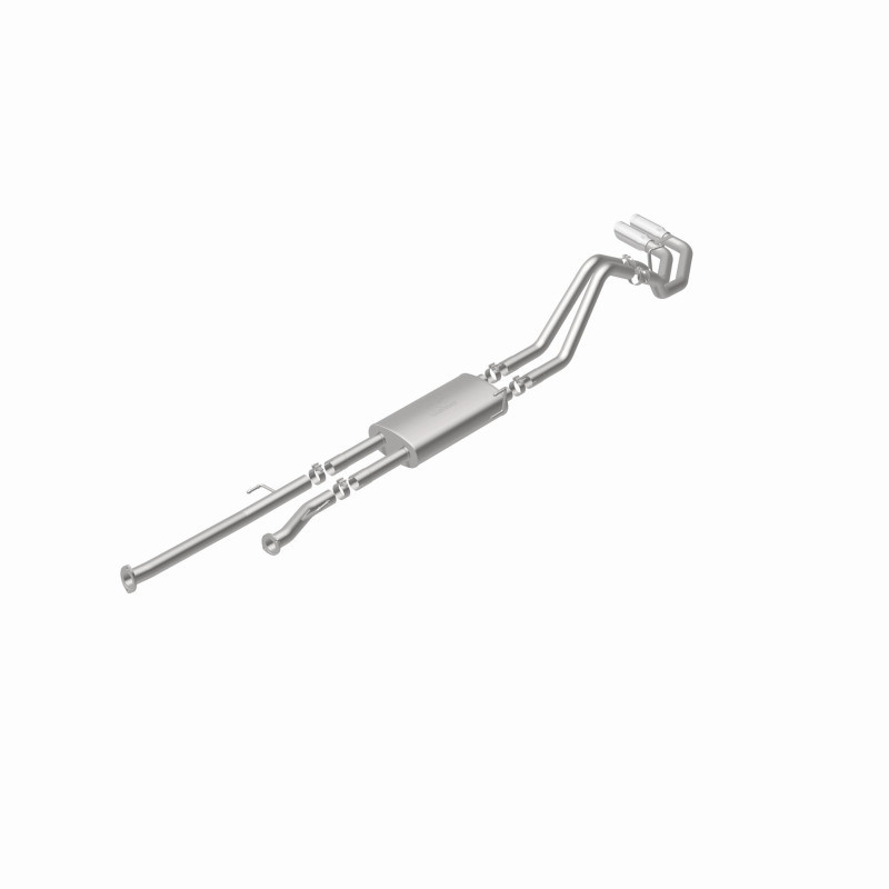 MagnaFlow 14 Toyota Tundra V8 4.6L/5.7L Stainless C/b Exhaust Dual same side pass. rear tire - 15306