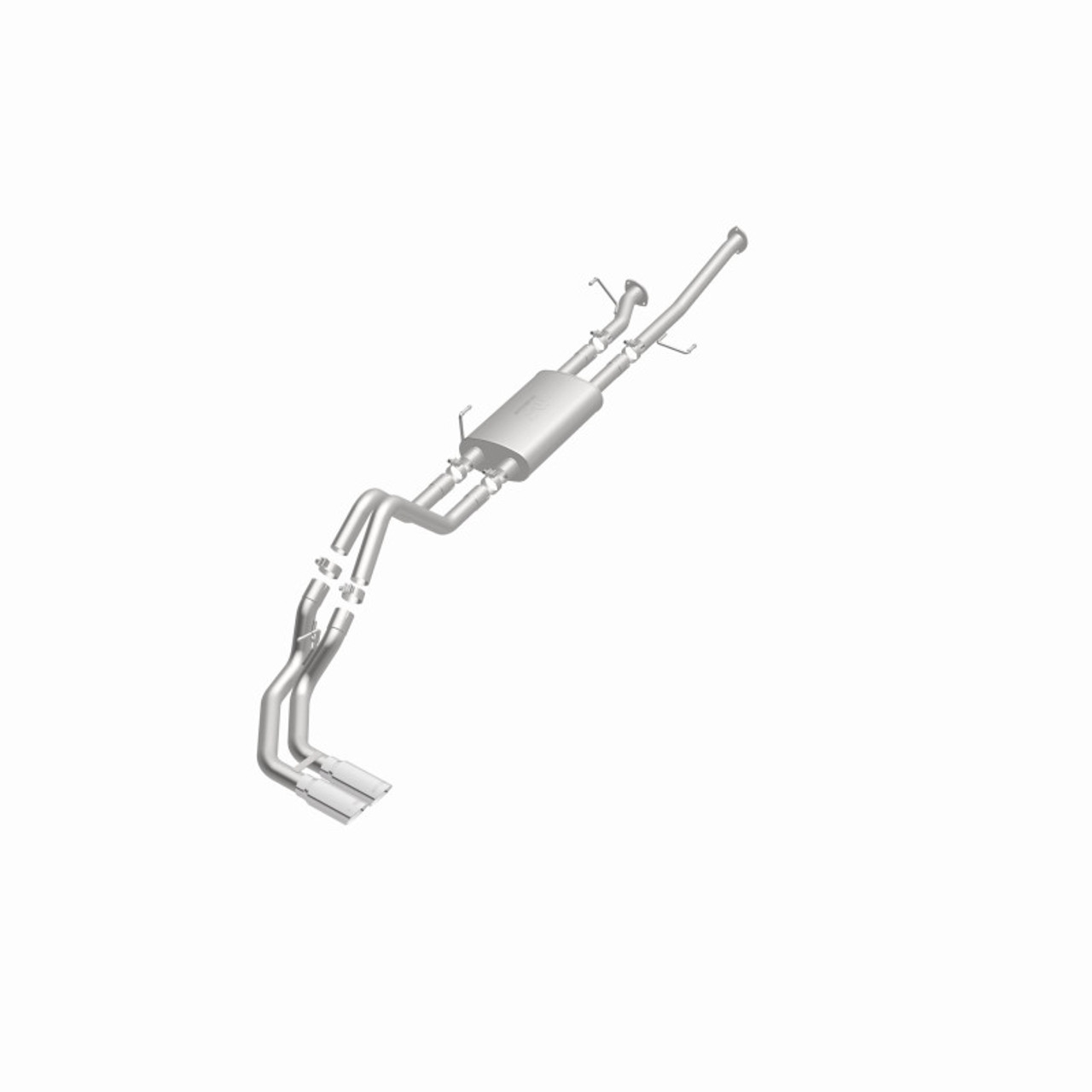 MagnaFlow 14 Toyota Tundra V8 4.6L/5.7L Stainless C/b Exhaust Dual same side pass. rear tire - 15306