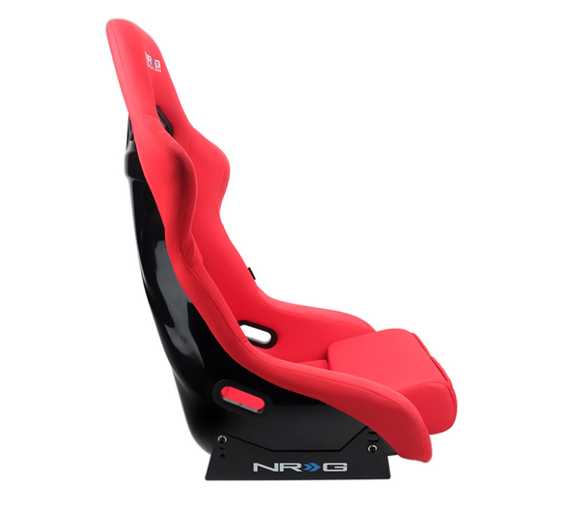 NRG FRP Bucket Seat (Red Cloth) - Large - FRP-300RD