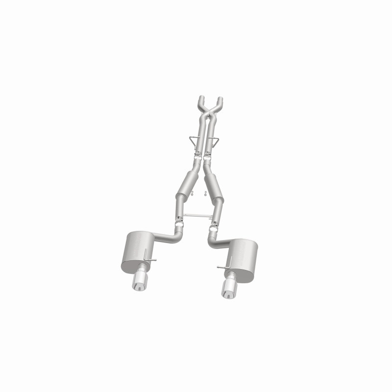 MagnaFlow 05-07 Audi A4 Quattro V6 3.2L SS Cat-Back Dual Split Rear Exit 2 Tips Perf Exhaust Sys - 15326