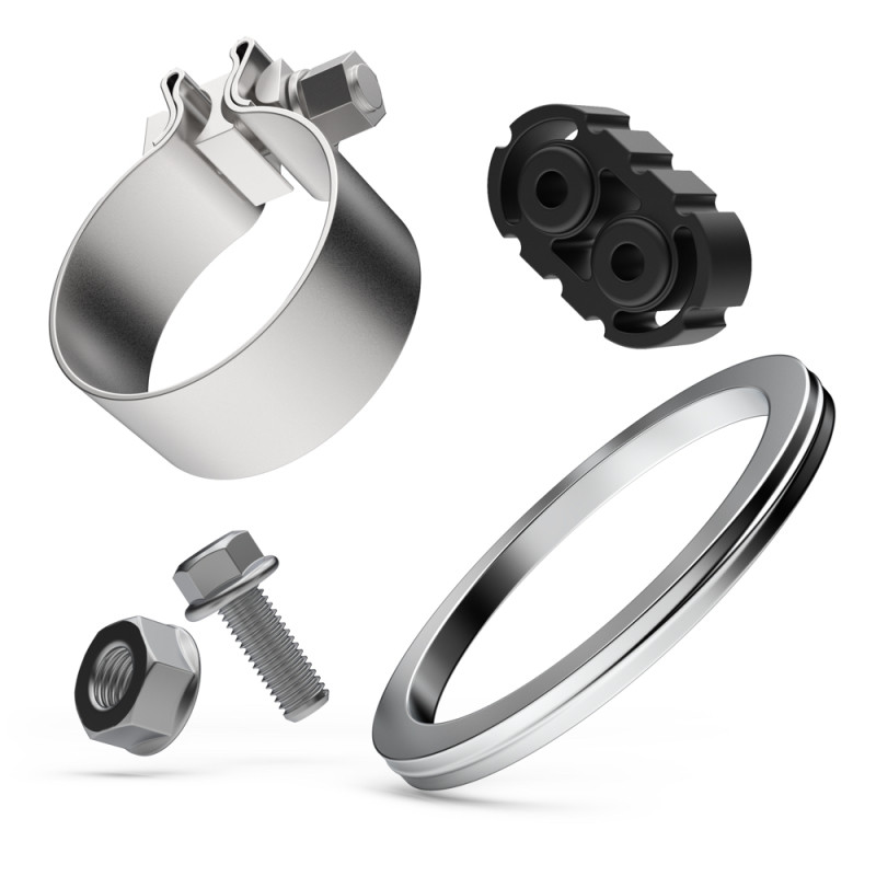 MagnaFlow SYS C/B Dual Split Rear Exit 4in Polished Tips 2015 VW GTI 2.0L Turbo - 15357