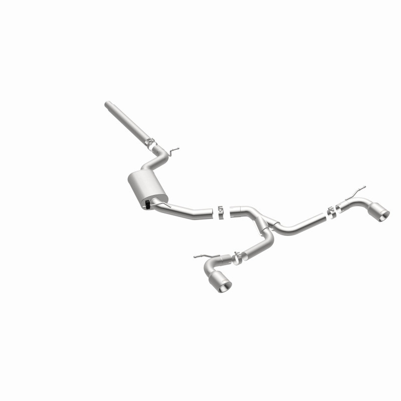 MagnaFlow SYS C/B Dual Split Rear Exit 4in Polished Tips 2015 VW GTI 2.0L Turbo - 15357