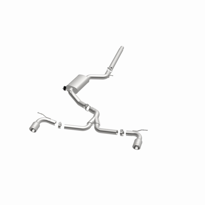 MagnaFlow SYS C/B Dual Split Rear Exit 4in Polished Tips 2015 VW GTI 2.0L Turbo - 15357