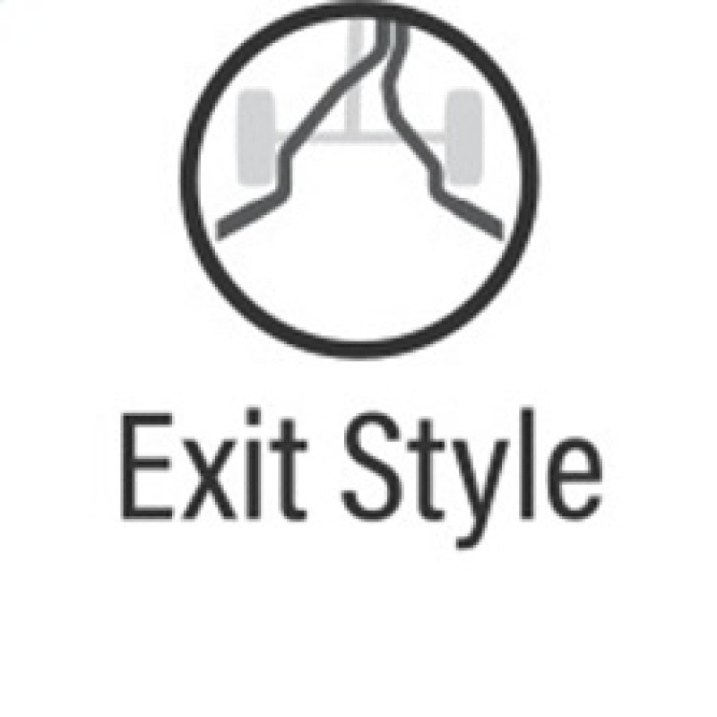 MagnaFlow SYS Cat-Back 3.5in Black Dual Split Rear Tips 14-15 Chevy Silverado/GMC Sierra 4.3L-5.3L - 15360