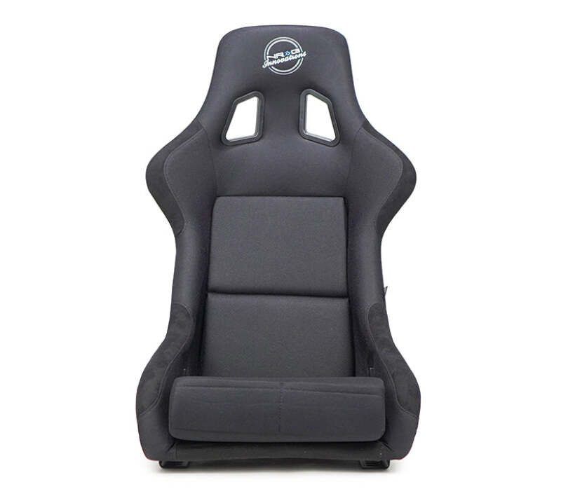 NRG FRP Bucket Seat Black - X Large - FRP-304BK-NRG Photo - Close Up
