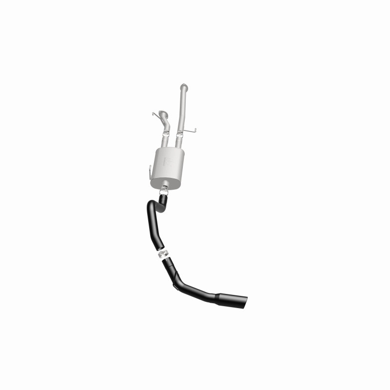 MagnaFlow Cat-Back Exhaust 14-16 Toyota Tundra V8 4.6/5.7L 3in SS Black Tips Single Side Exit - 15367