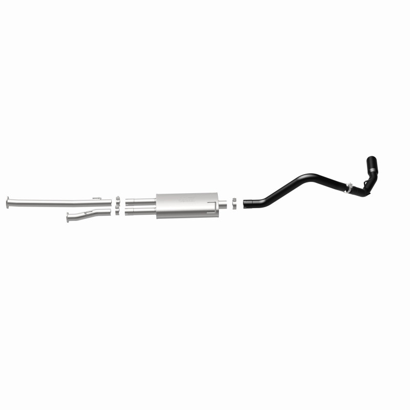 MagnaFlow Cat-Back Exhaust 14-16 Toyota Tundra V8 4.6/5.7L 3in SS Black Tips Single Side Exit - 15367