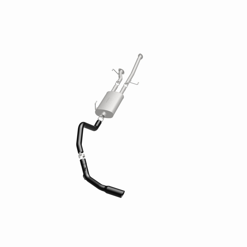 MagnaFlow Cat-Back Exhaust 14-16 Toyota Tundra V8 4.6/5.7L 3in SS Black Tips Single Side Exit - 15367