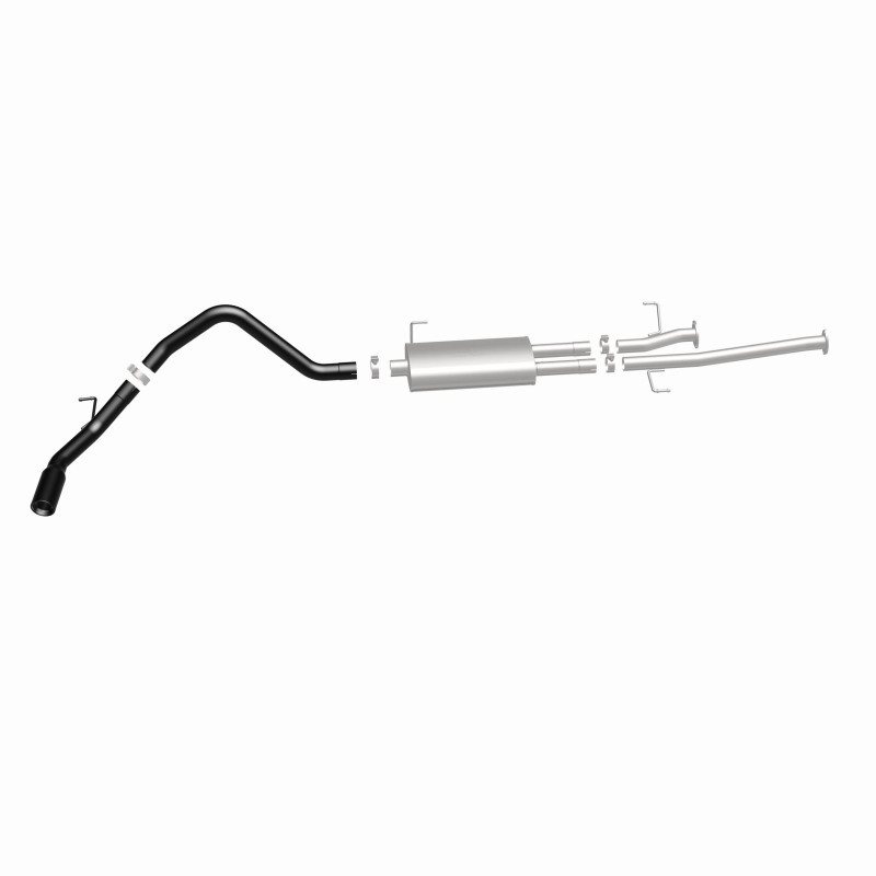 MagnaFlow Cat-Back Exhaust 14-16 Toyota Tundra V8 4.6/5.7L 3in SS Black Tips Single Side Exit - 15367