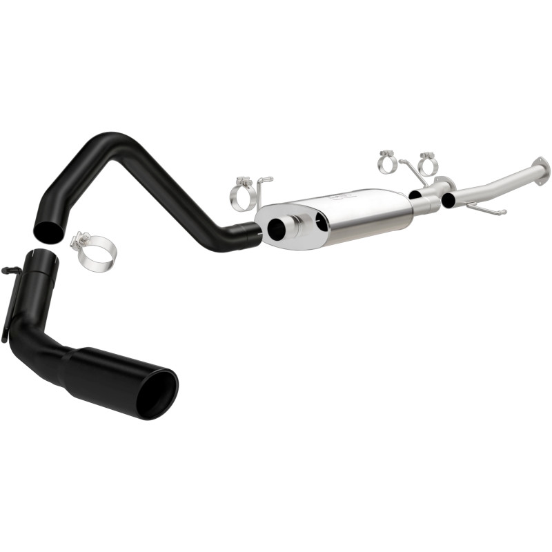 MagnaFlow Cat-Back Exhaust 09-13 Toyota Tundra V8 5.7L 3in SS Black Tip Single Side Exit - 15368