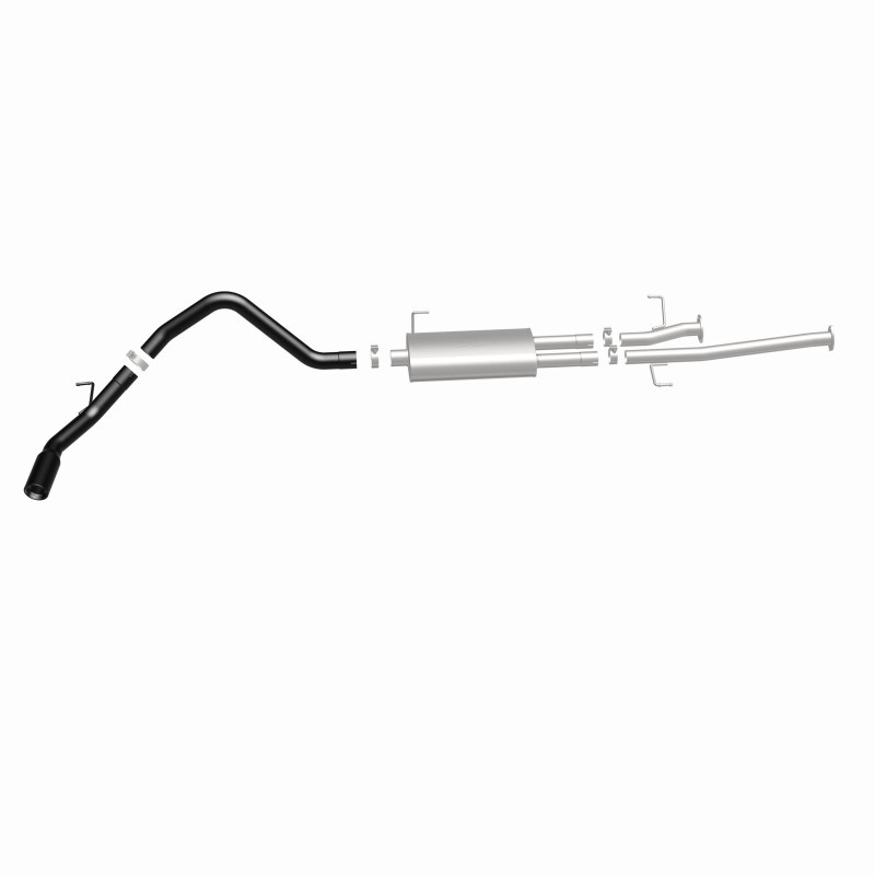 MagnaFlow Cat-Back Exhaust 09-13 Toyota Tundra V8 5.7L 3in SS Black Tip Single Side Exit - 15368