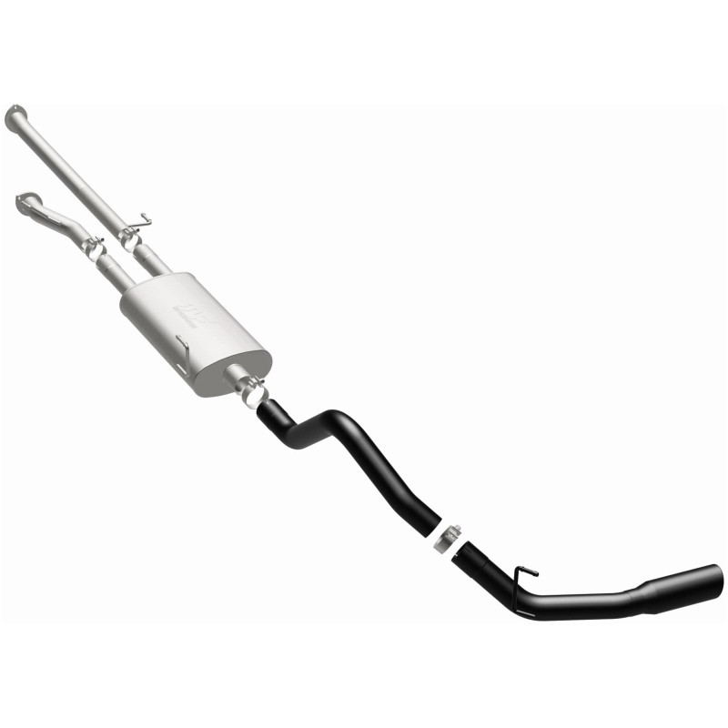 MagnaFlow Cat-Back Exhaust 09-13 Toyota Tundra V8 5.7L 3in SS Black Tip Single Side Exit - 15368
