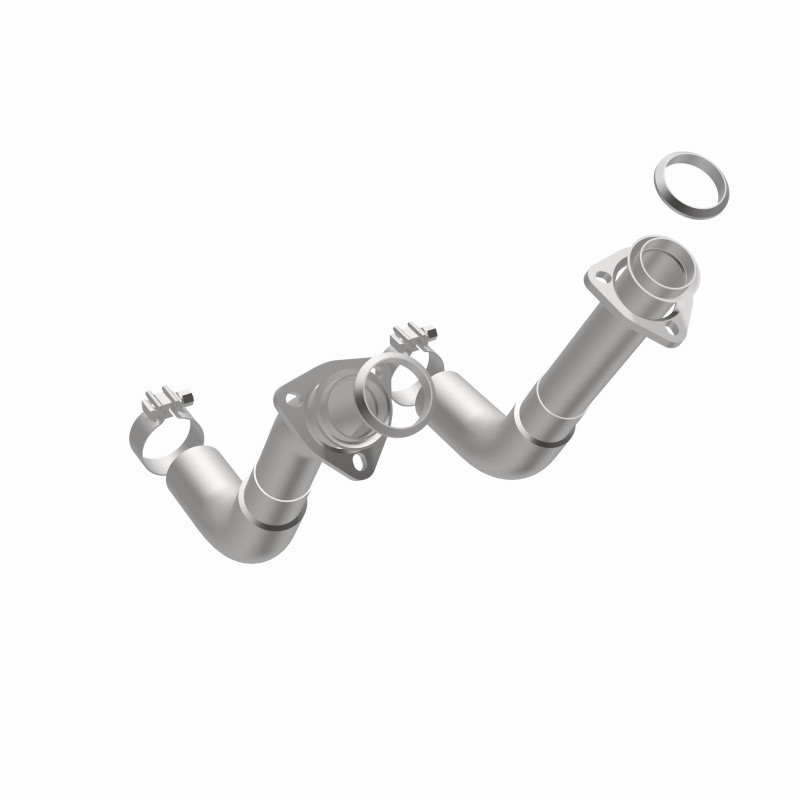 MagnaFlow 66-72 Chevy C10 Pickup V8 2-Piece Front Exhuast Pipe Kit (2in Tubing/Clamps/Inlet Flanges) - 15380
