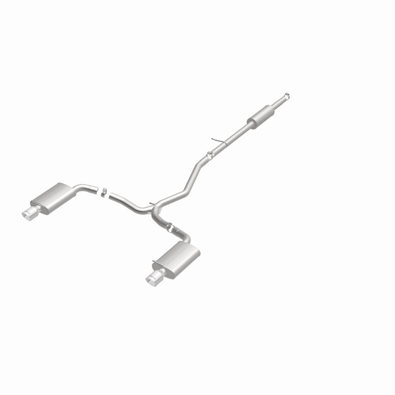 MagnaFlow 11-13 Ford Explorer V6 3.5L SS Catback Exhaust Dual Split Rear Exit w/ 3.5in SS Tips - 15467