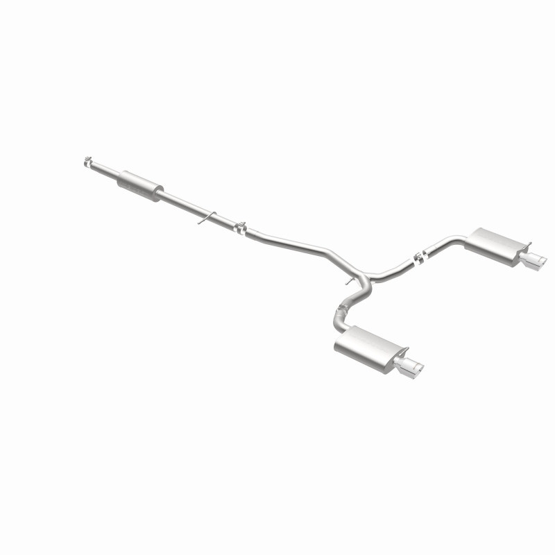 MagnaFlow 11-13 Ford Explorer V6 3.5L SS Catback Exhaust Dual Split Rear Exit w/ 3.5in SS Tips - 15467