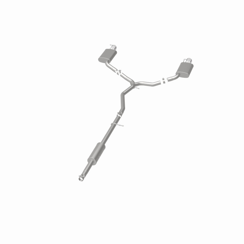 MagnaFlow 11-13 Ford Explorer V6 3.5L SS Catback Exhaust Dual Split Rear Exit w/ 3.5in SS Tips - 15467