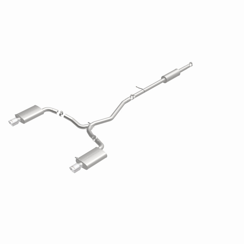 MagnaFlow 11-13 Ford Explorer V6 3.5L SS Catback Exhaust Dual Split Rear Exit w/ 3.5in SS Tips - 15467