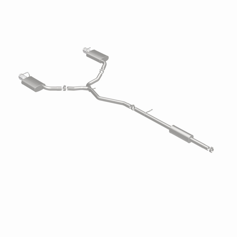 MagnaFlow 11-13 Ford Explorer V6 3.5L SS Catback Exhaust Dual Split Rear Exit w/ 3.5in SS Tips - 15467