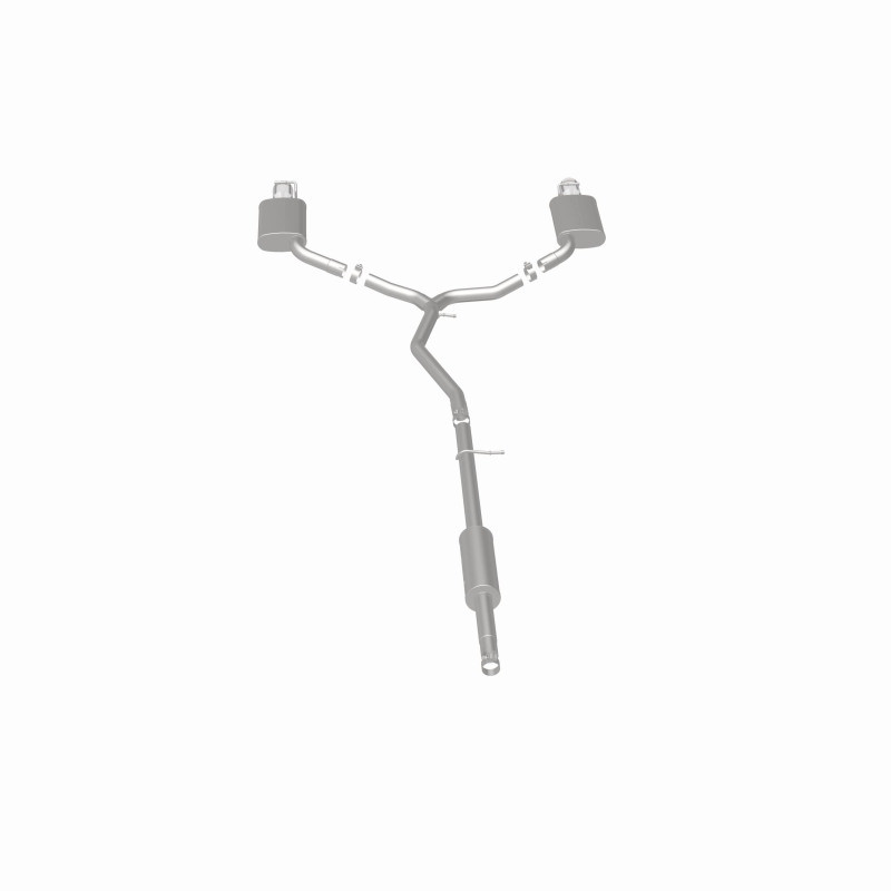 MagnaFlow 11-13 Ford Explorer V6 3.5L SS Catback Exhaust Dual Split Rear Exit w/ 3.5in SS Tips - 15467