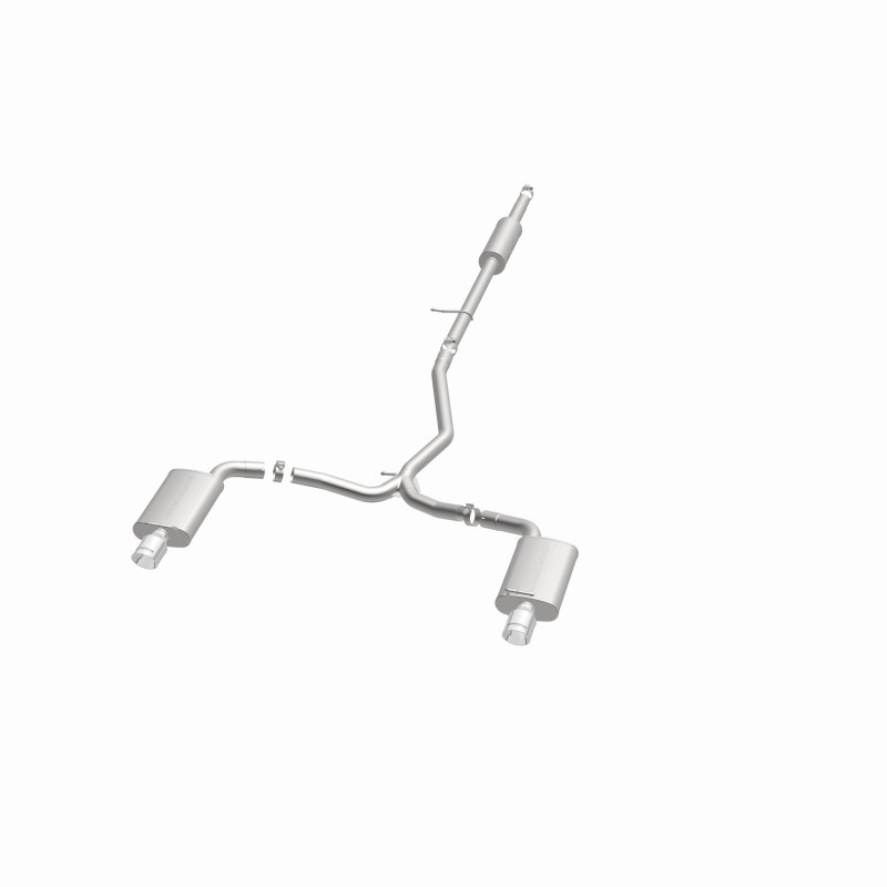 MagnaFlow 11-13 Ford Explorer V6 3.5L SS Catback Exhaust Dual Split Rear Exit w/ 3.5in SS Tips - 15467