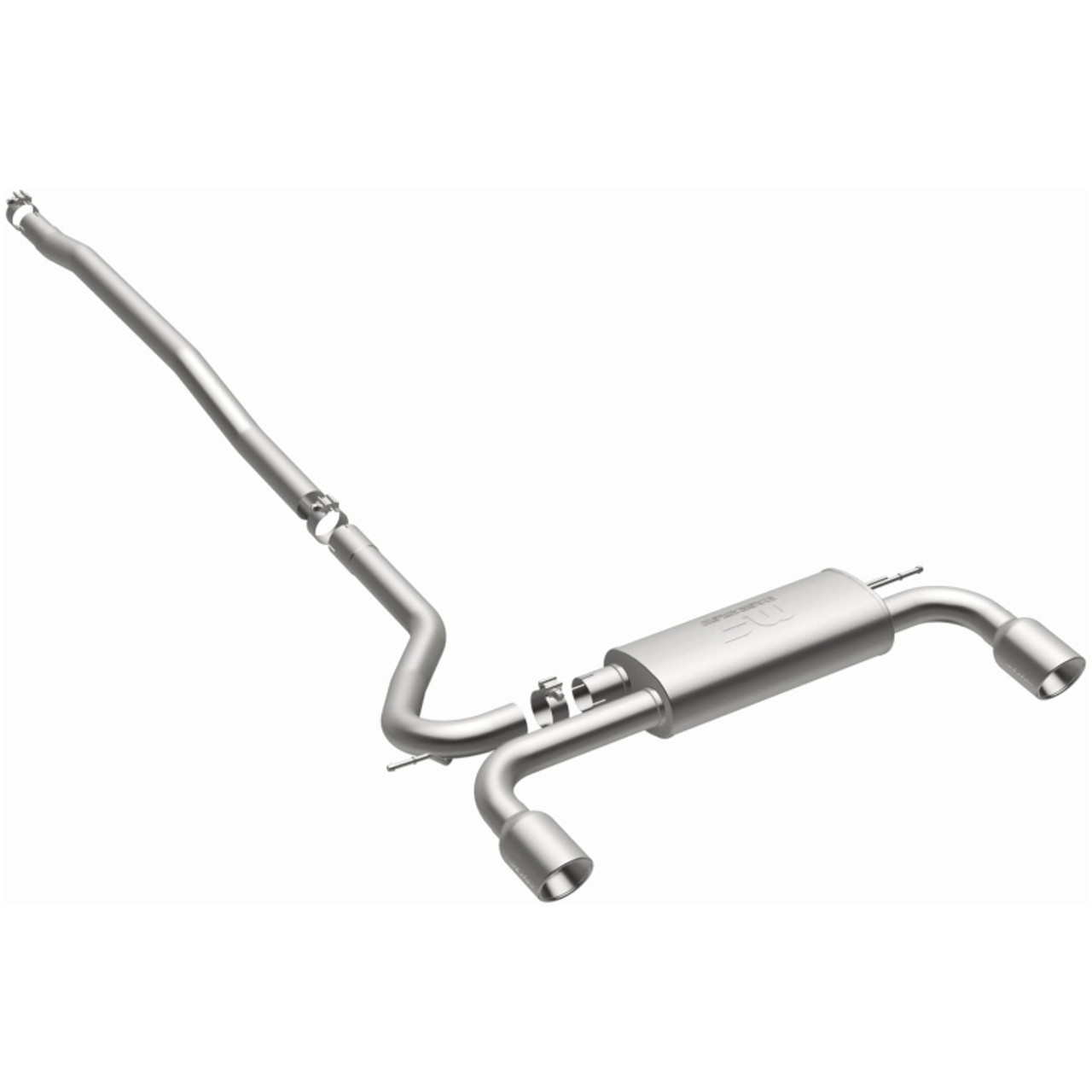 MagnaFlow Mini Countryman Dual Split Rear Exit Stainless Cat-Back Performance Exhaust - 15490