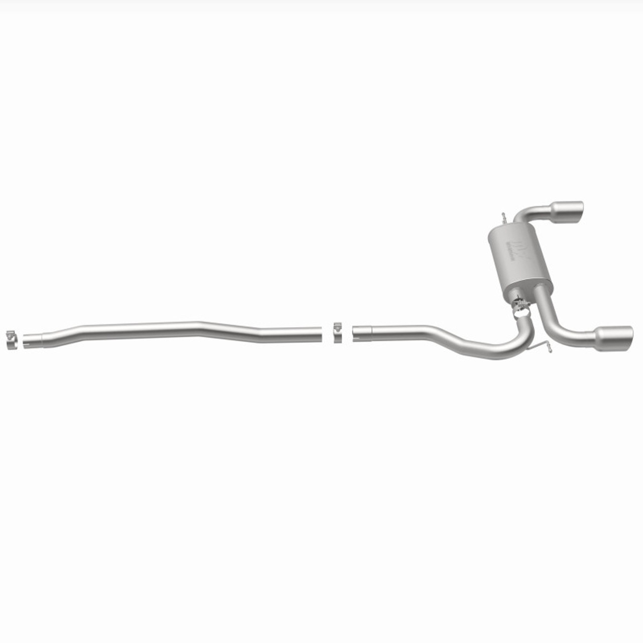 MagnaFlow Mini Countryman Dual Split Rear Exit Stainless Cat-Back Performance Exhaust - 15490
