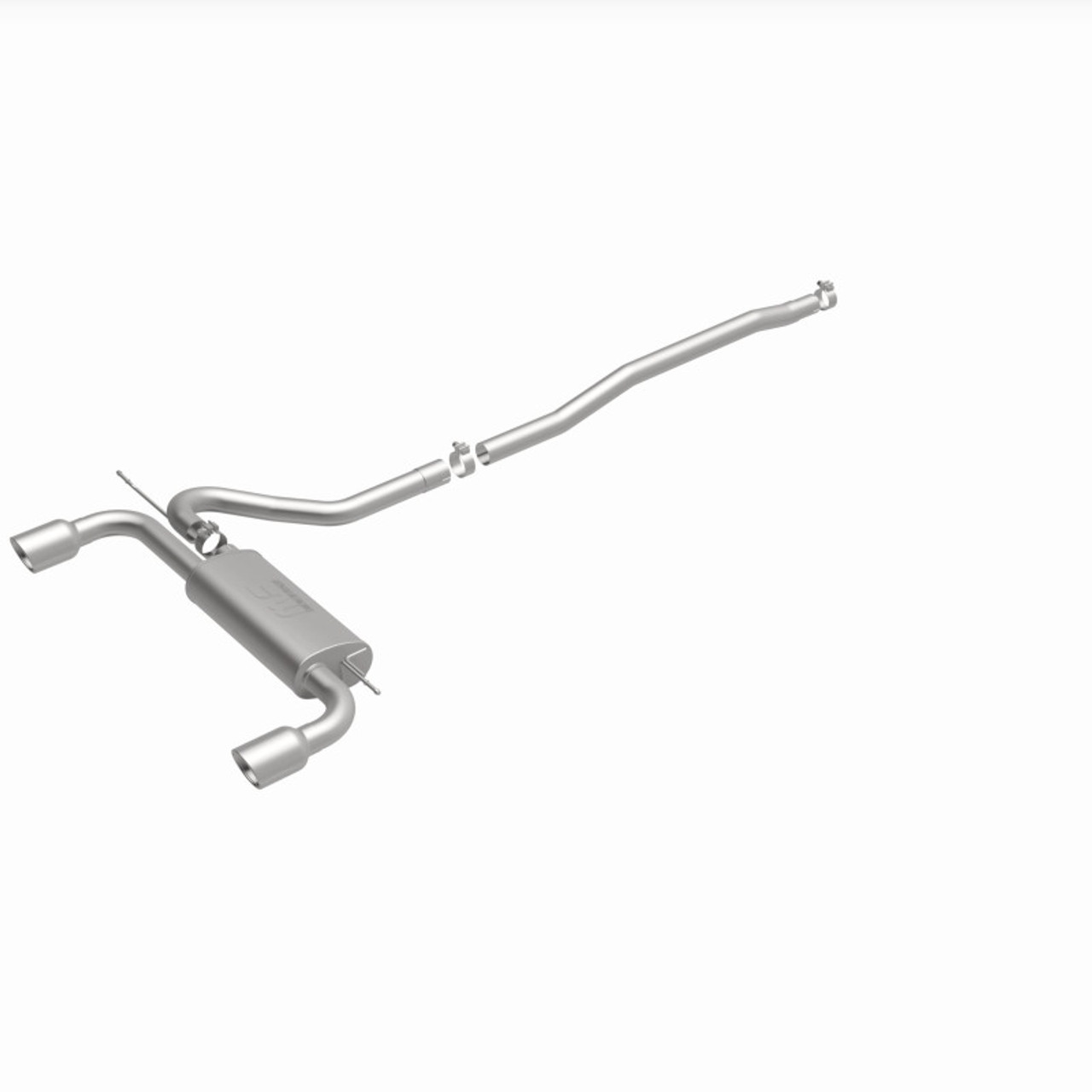 MagnaFlow Mini Countryman Dual Split Rear Exit Stainless Cat-Back Performance Exhaust - 15490