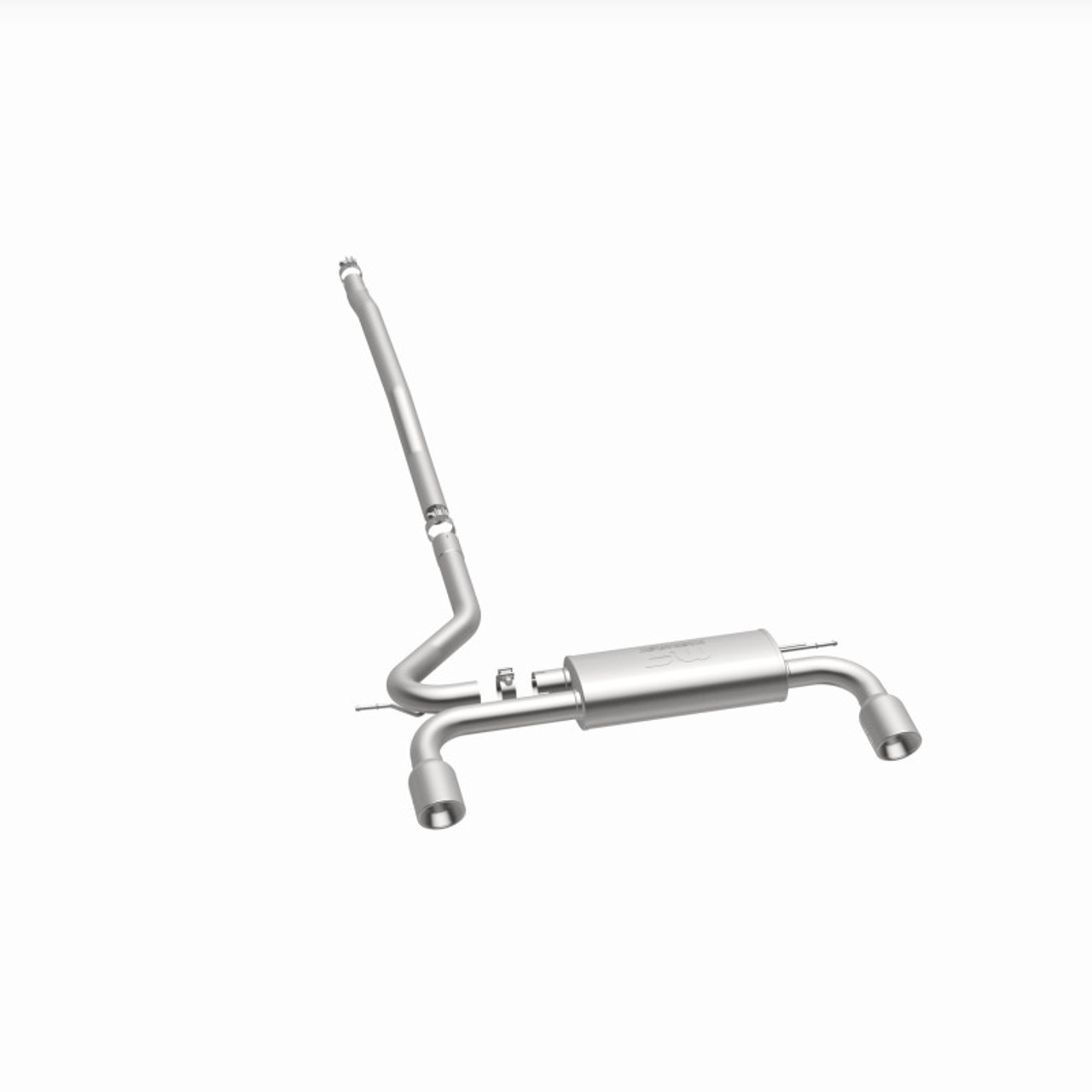 MagnaFlow Mini Countryman Dual Split Rear Exit Stainless Cat-Back Performance Exhaust - 15490