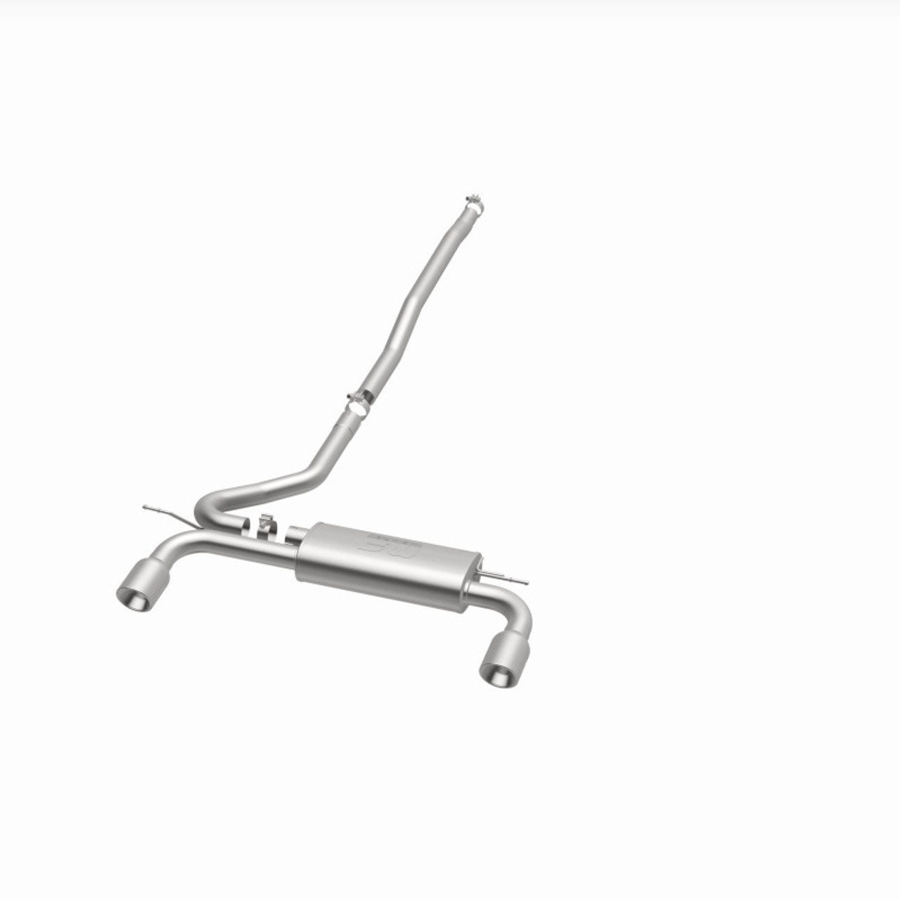 MagnaFlow Mini Countryman Dual Split Rear Exit Stainless Cat-Back Performance Exhaust - 15490