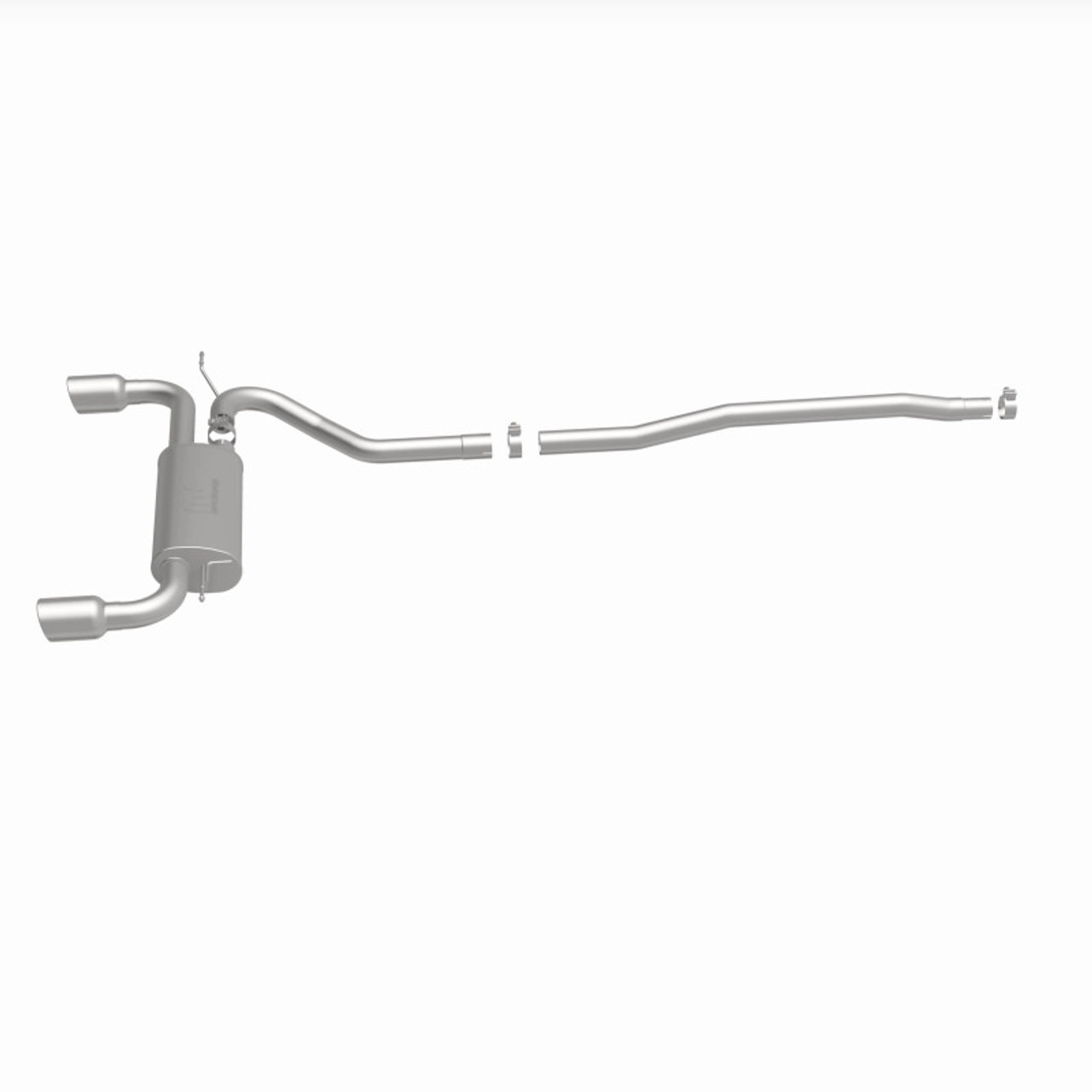 MagnaFlow Mini Countryman Dual Split Rear Exit Stainless Cat-Back Performance Exhaust - 15490