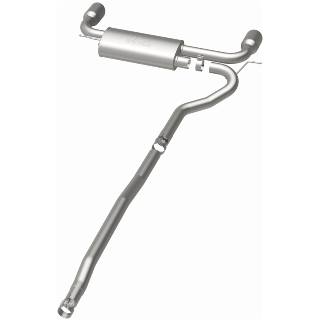 MagnaFlow Mini Countryman Dual Split Rear Exit Stainless Cat-Back Performance Exhaust - 15490
