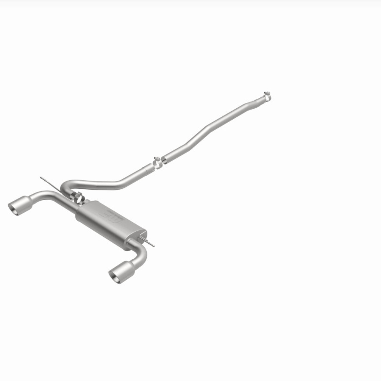 MagnaFlow Mini Countryman Dual Split Rear Exit Stainless Cat-Back Performance Exhaust - 15490