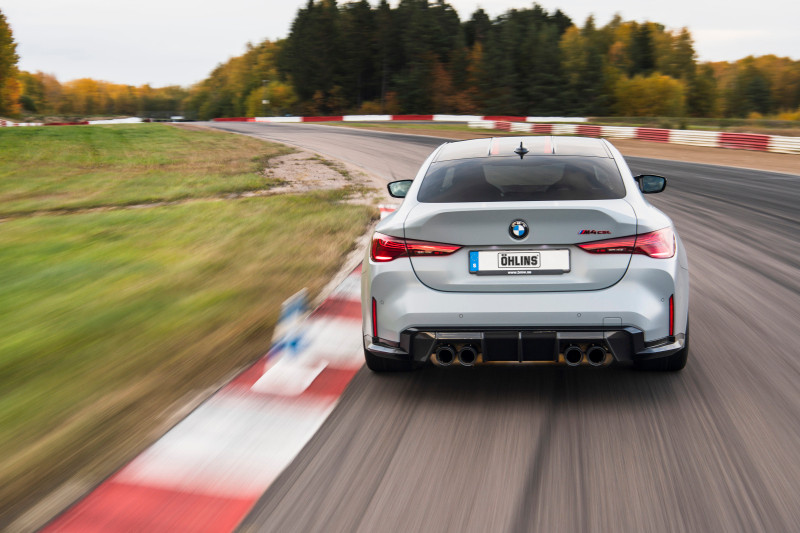 Ohlins 21+ BMW G87 M2 G80 M3 & G82 M4 RWD Road & Track Coilover System - BMS MW00S1 Photo - lifestyle view