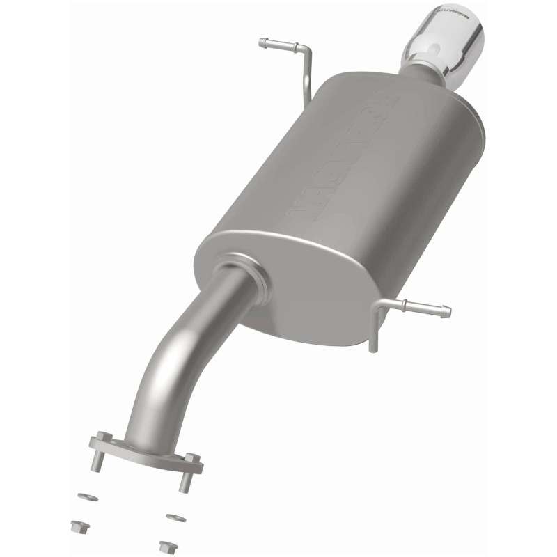 MagnaFlow 11-13 Mazda 2 1.5L Single Rear Exit Stainless Catback Performance Exhaust - 15555