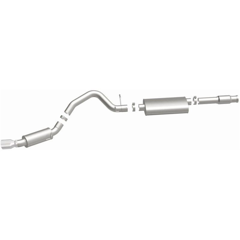 MagnaFlow SYS C/B 11-12 Cadillac Escalade V8 6.2L Single Straight P/S Rear Exit - 15626