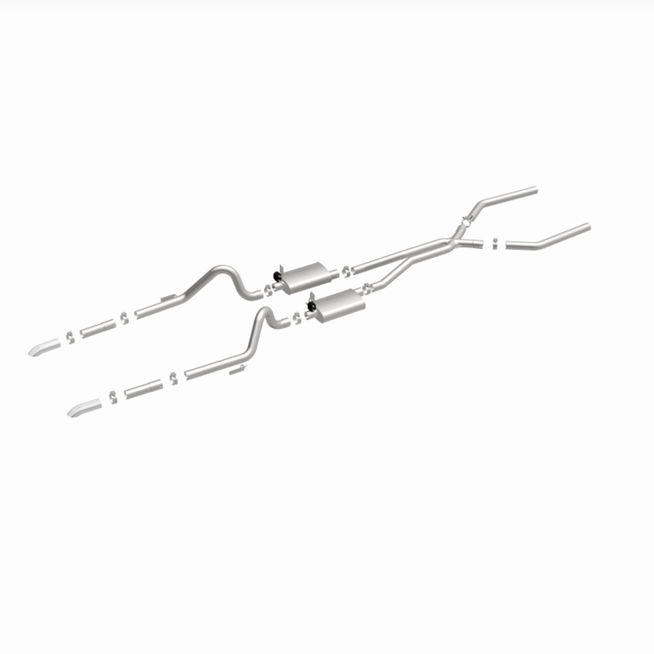 MagnaFlow Sys C/B 64-66 Ford Mustang 2.5inch - 15815