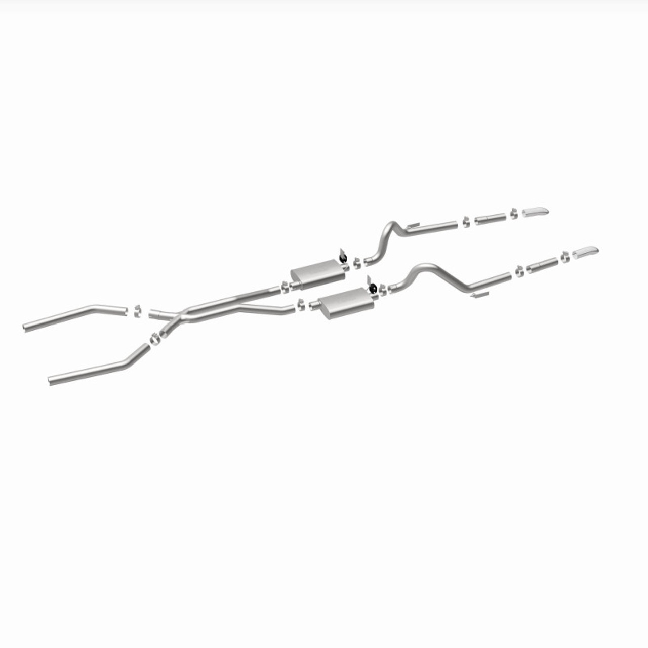 MagnaFlow Sys C/B 64-66 Ford Mustang 2.5inch - 15815