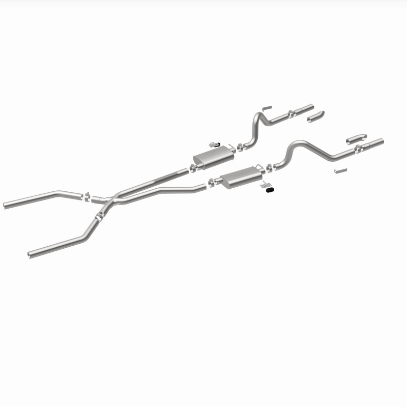 MagnaFlow SYS C/B 67-70 Mustang 2.50inch w/Tru-X - 15816